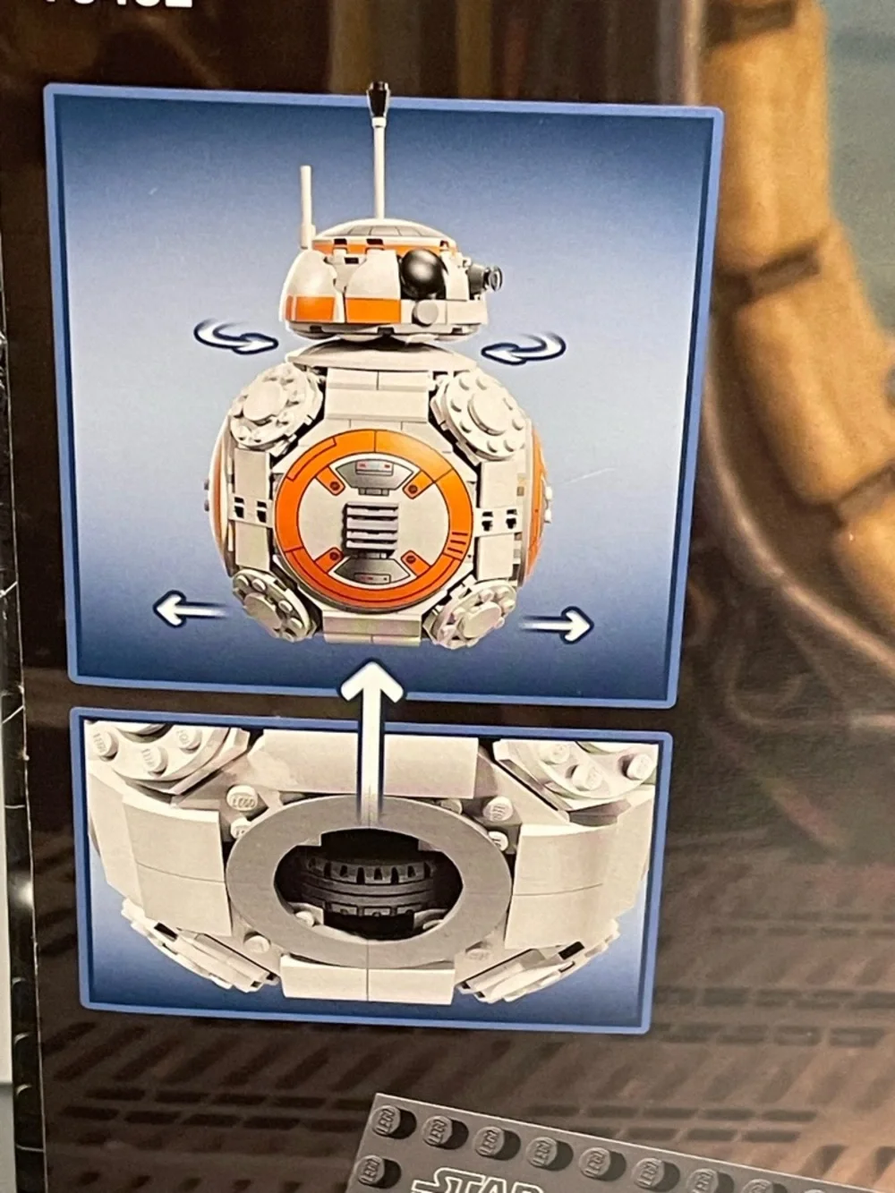 LEGO Star Wars BB-8 Astromech Droid Building Set – 75452 569Pcs 10+ NIB Sealed